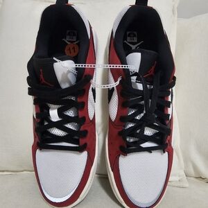 Nike Red and White Sneakers